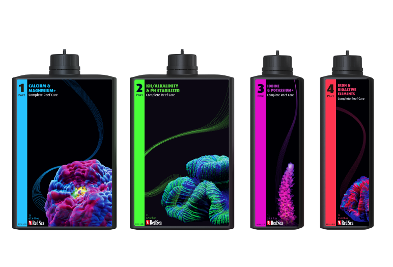 Red Sea Reef Care 4 Part Rcp L 600ltr