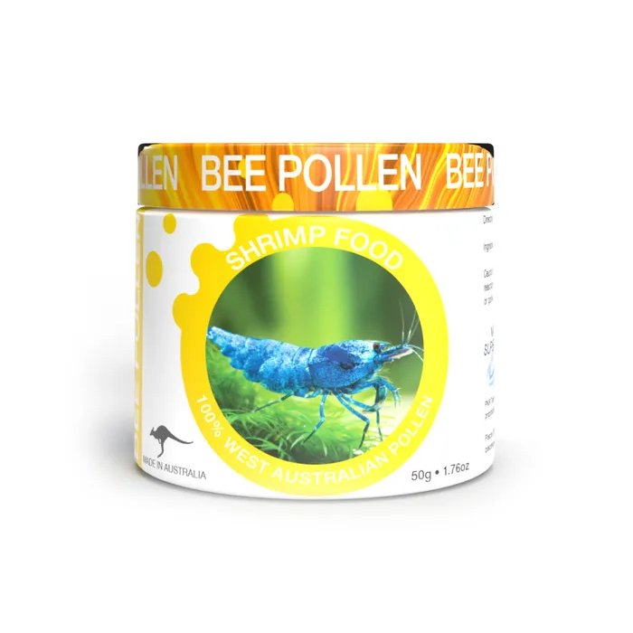 Aqua Natural Shrimp Food Bee Pollen 50g - IWAquariums