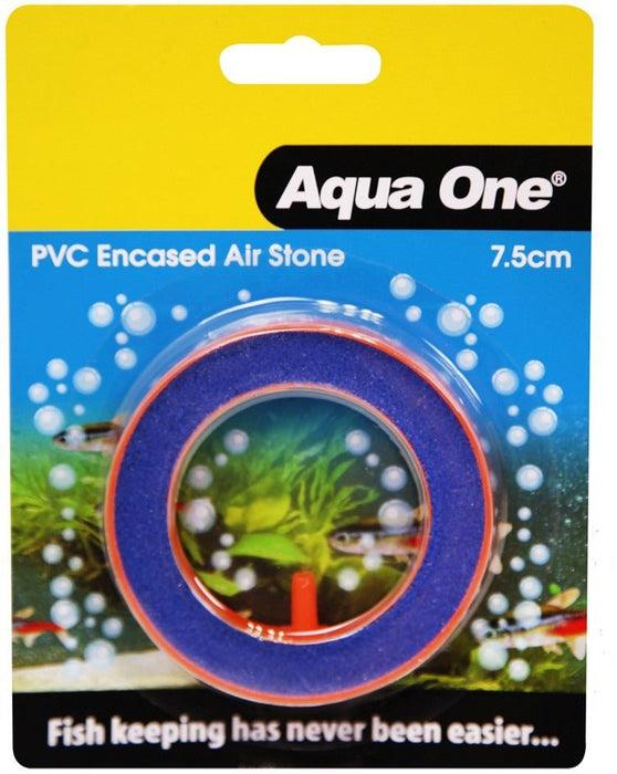 Aqua One Airstone PVC Encased Beauty Round 7.5cm (10149) - IWAquariums
