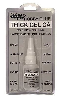 IckySticky Thick Gel Super Glue 20g - IWAquariums
