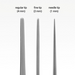 Aquavitro Cruved Needle Tip Forceps 25cm