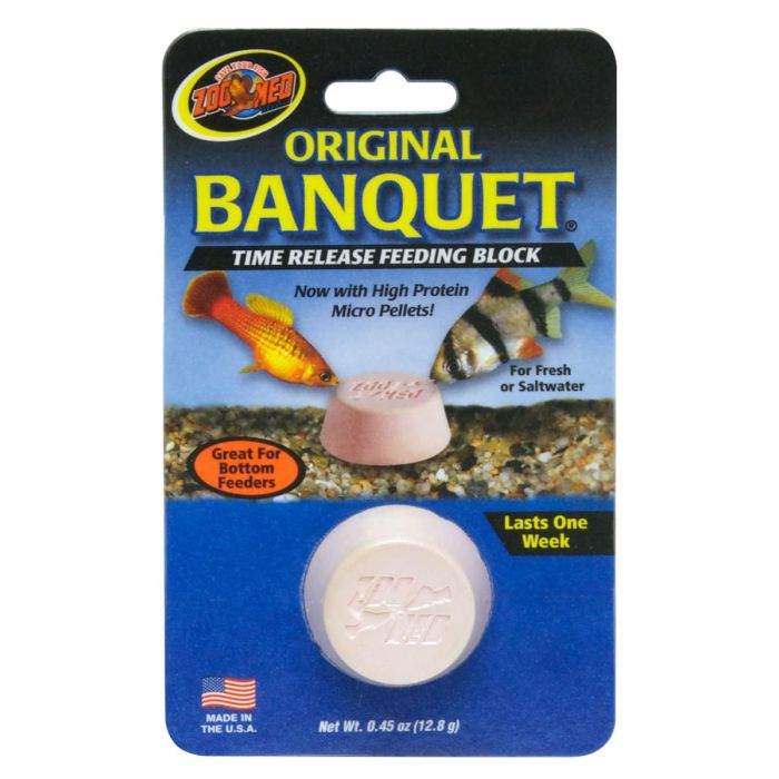 Zoo Med Original Banquet Feeding Block Regular (1) 7 Days