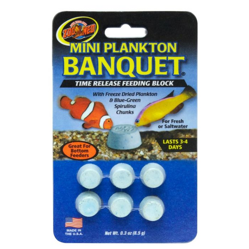 Zoo Med Mini Plankton Banquet Feeding Block ( 1 ) 7 Days 