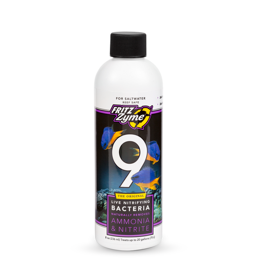 Fritz Aquatics Fritzzyme 9 Saltwater Nitrifying Bacteria 236ml/8oz