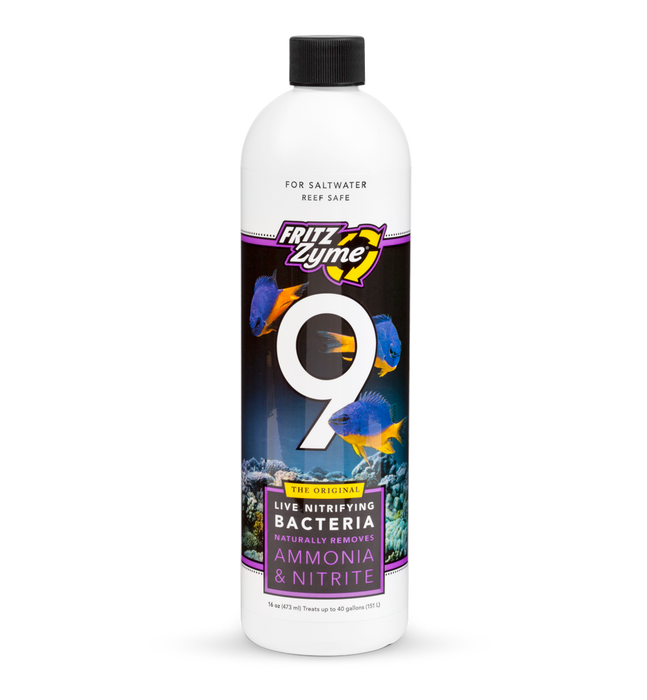 Fritz Aquatics Fritzzyme 9 Saltwater Nitrifying Bacteria 473ml/16oz