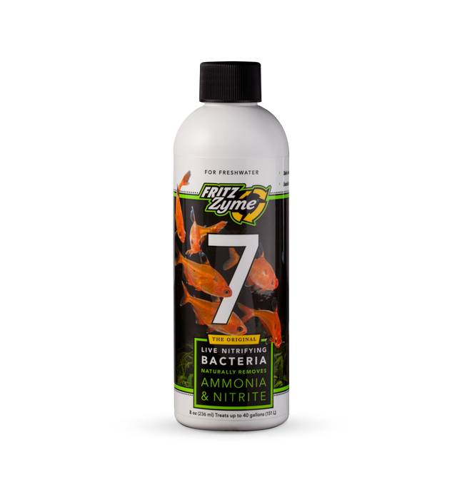 Fritz Aquatics Fritzzyme 7 Freshwater Nitrifying Bacteria 236ml/8oz