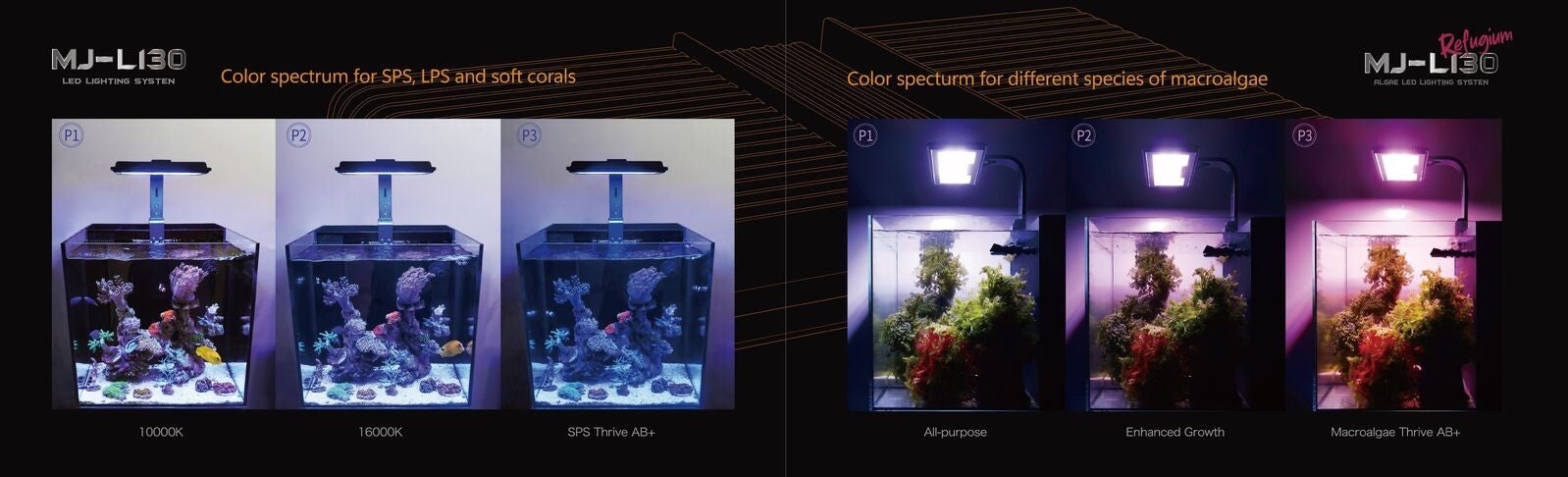 Maxspect Jump Mj-l130 Freshwater/refugium Led Light 30w