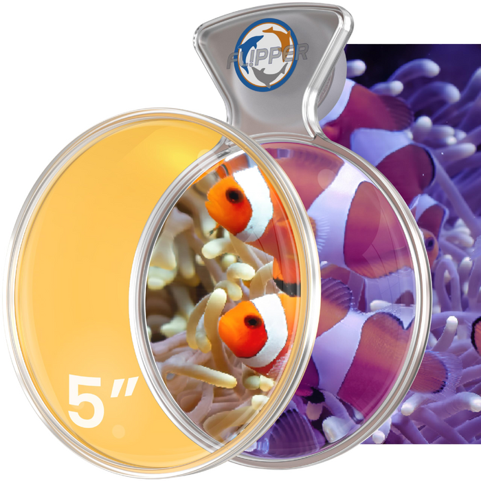 Flipper Deepsee Clear 5" Max Orange Filter Lens 