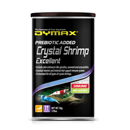 Dymax Crystal Shrimp 50g Slow Sinking Mini Wafer