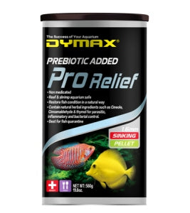 Dymax Pro Relief 560g Sinking Pellet (1.6mm)