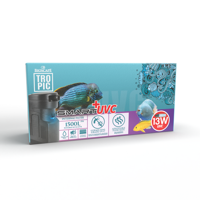 Bioscape Tropic Smart Uvc 13w Internal Filter 400-800lph 