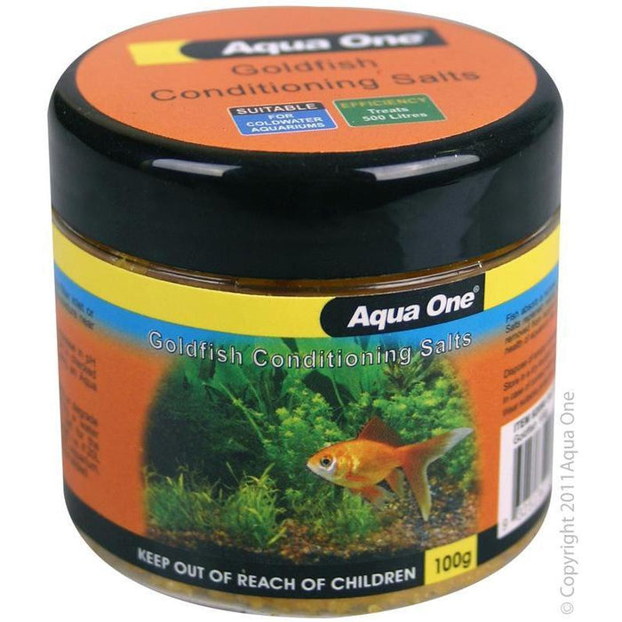 Aqua One Goldfish Conditioning Salts 100g (92090)