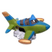 Aqua One Ornament Aeroplane W Cloud 12.5x10.5x6.5cmh