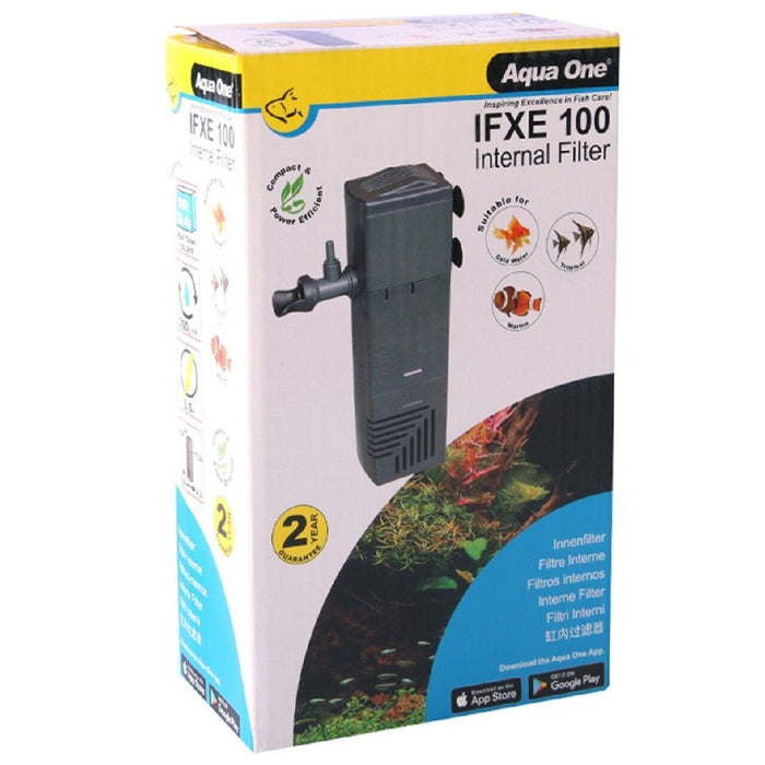 Aqua One Ifxe 100 Internal Filter 350l/hr - IWAquariums