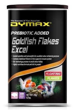 Dymax Goldfish Excel Floating Flakes 20g - IWAquariums