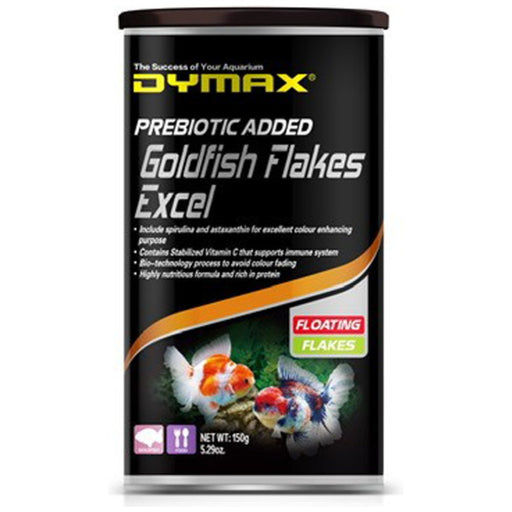 Dymax Goldfish Excel Floating Flakes 50g - IWAquariums