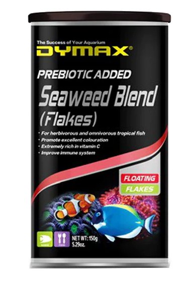 Dymax Seaweed Blend 50g Floating Flakes - IWAquariums