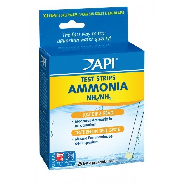 API Ammonia Test Strips - IWAquariums