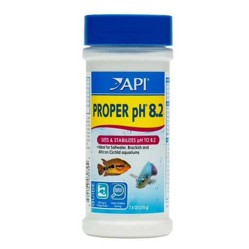 API pH Proper 8.2 Powder Jar 200g - IWAquariums