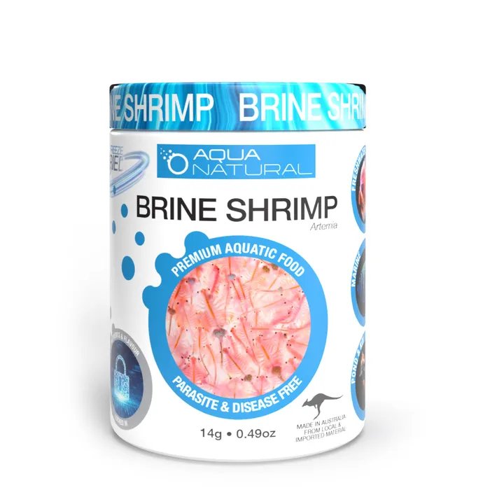 Aqua Natural Freeze Dried Brine Shrimp 14g - IWAquariums