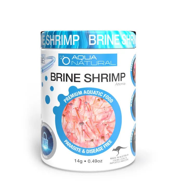 Aqua Natural Freeze Dried Brine Shrimp 14g - IWAquariums