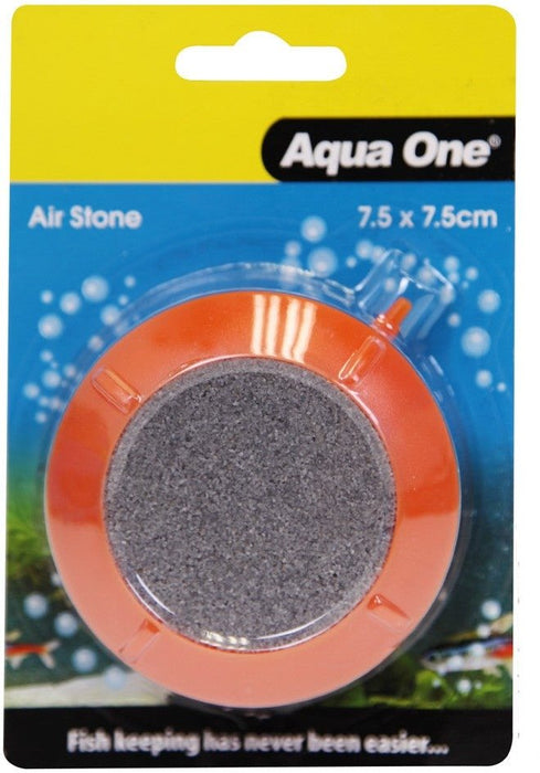 Aqua One Airstone PVC Encased Air Disk 7.5cm (14043) - IWAquariums