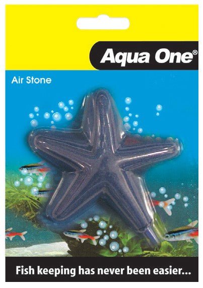 Aqua One Airstone Star Fish Medium 8.5cm x 8.5cm (10352) - IWAquariums