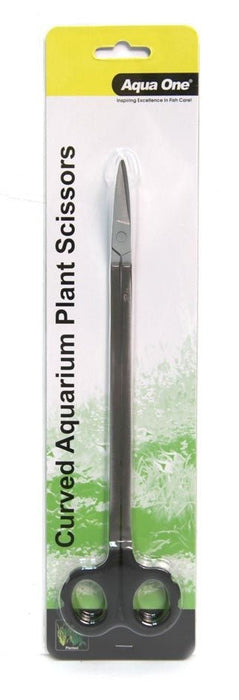 Aqua One Aquarium Curved Plant Scissors (20038) - IWAquariums