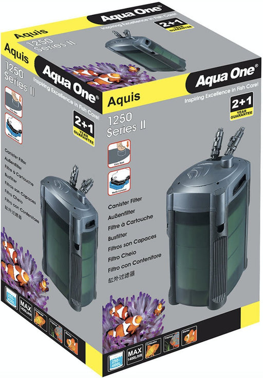 Aqua One Aquis Canister Filter 1250 (94104) - IWAquariums