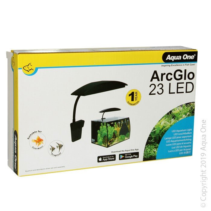 Aqua One Arcglo Led Reflector 23cm 7.2w (59155) - IWAquariums