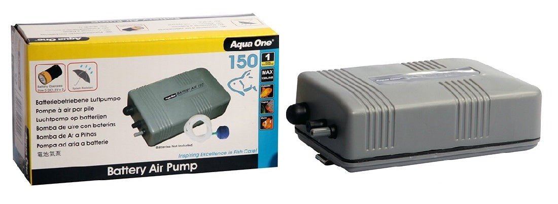 Aqua One Battery Air Pump 150 (10022) - IWAquariums