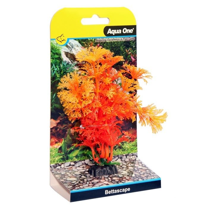 Aqua One Bettascape Ambulia Orange (28353) - IWAquariums