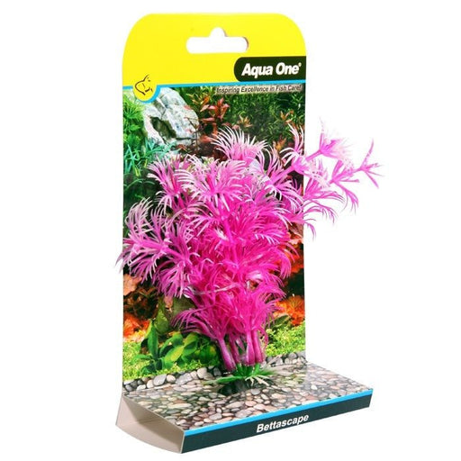 Aqua One Bettascape Betta Ambulia Pink (28354) - IWAquariums