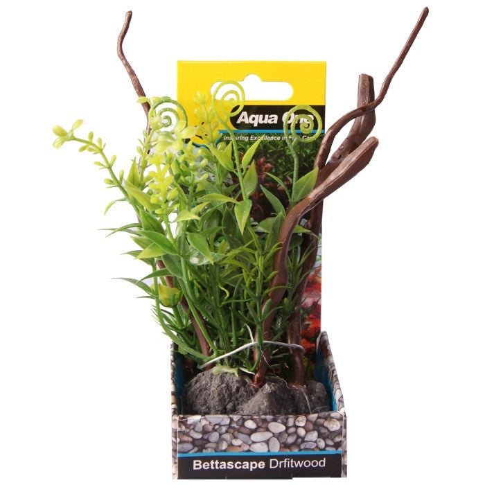 Aqua One Bettascape Spinning Grove Driftwood Green (28473) - IWAquariums