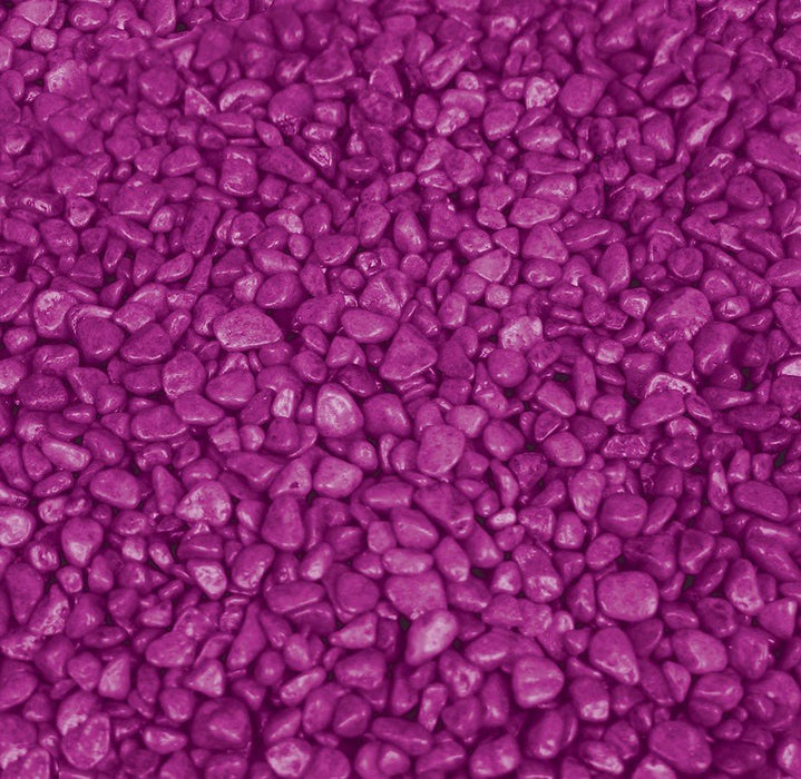 Aqua One Decorative Gravel 1kg Purple (10282P) - IWAquariums