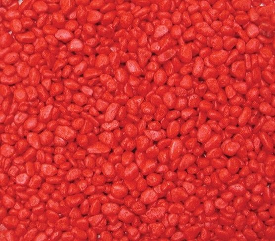 Aqua One Decorative Gravel Scarlet Red (10282R) - IWAquariums