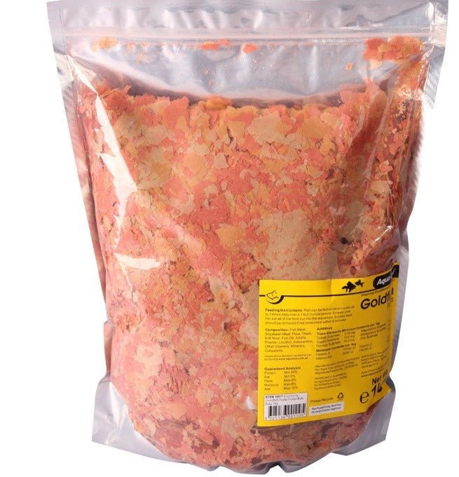 Aqua One Economy Goldfish Flake 1kg (10617) - IWAquariums