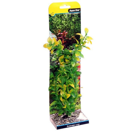 Aqua One Ecoscape Large Ludwigia Green 30cm (28405) - IWAquariums