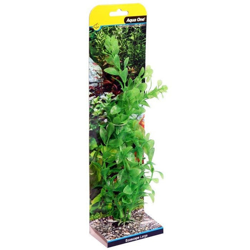 Aqua One Ecoscape Large Poly Hygro Green 30cm (28409) - IWAquariums