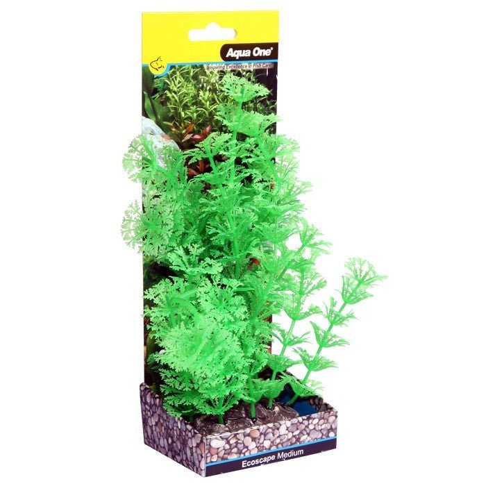 Aqua One Ecoscape Medium Ambulia Green 20cm (28380) - IWAquariums