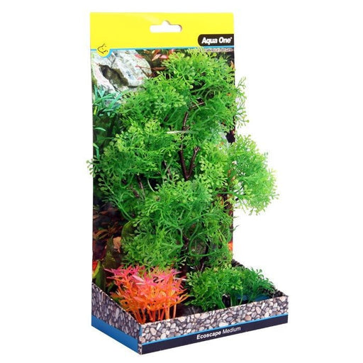 Aqua One Ecoscape Medium Pollicem Ranae Tree Green 20cm (28388) - IWAquariums