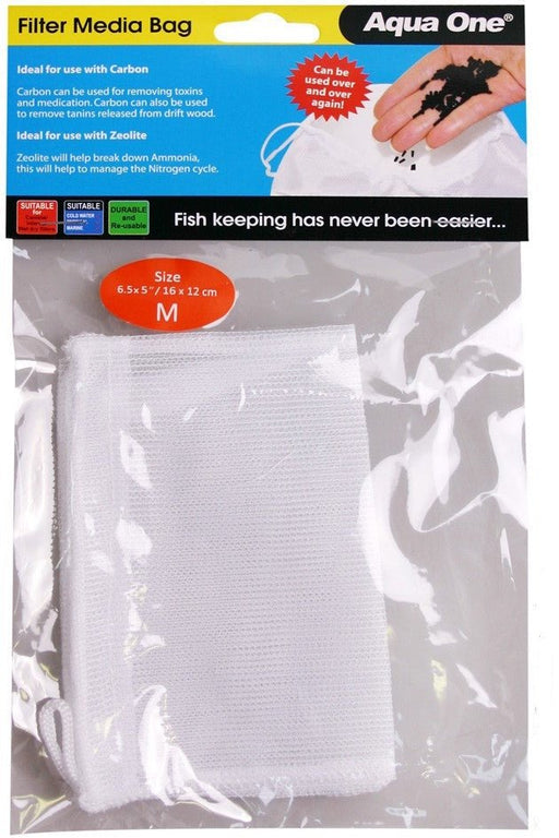 Aqua One Filter Media Bag Medium (16x12cm) (10214) - IWAquariums