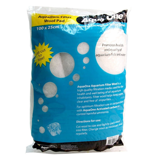 Aqua One Filter Wool Coarse 100x25cm Bag (10391) - IWAquariums