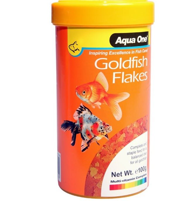 Aqua One Goldfish Flake 100g (11553) - IWAquariums