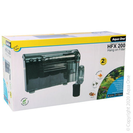 Aqua One HFX 200 Hang On Filter (29018) - IWAquariums