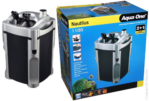 Aqua One Nautilus 1100 Canister Filter (94113) - IWAquariums