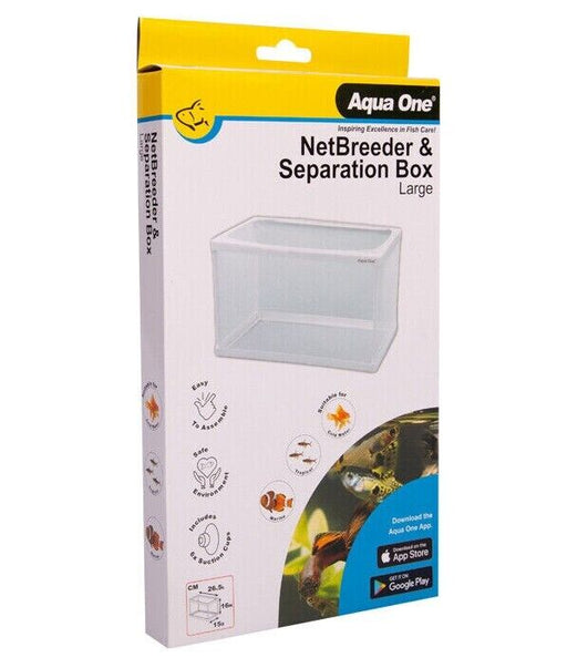 Aqua One NetBreeder & Separation Box Large 26.5x15x16cm (56130) - IWAquariums