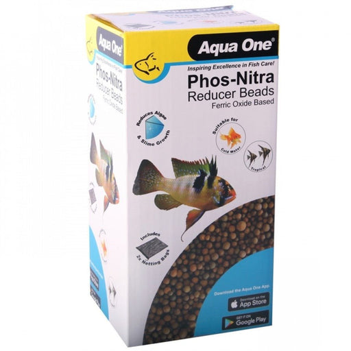 Aqua One Phos Nitra Reducer Beads 1400g (10424) - IWAquariums