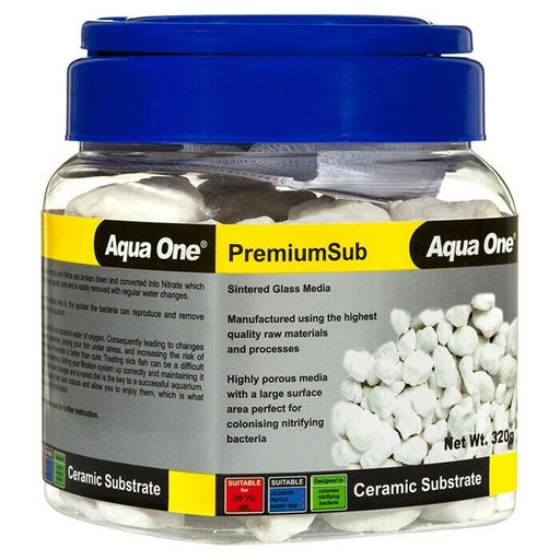 Aqua One PremiumSub Sintered Glass Substrate 320g (10418) - IWAquariums