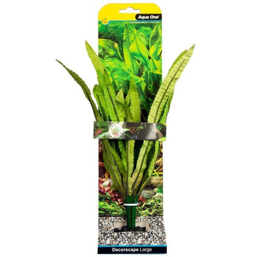 Aqua One Silk Plant African Onion Large 30cm (24126) - IWAquariums